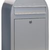 Bobi Classic wandbrievenbus staal - Nordic Silver | Bobi