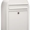Bobi Classic wandbrievenbus staal - wit | Bobi