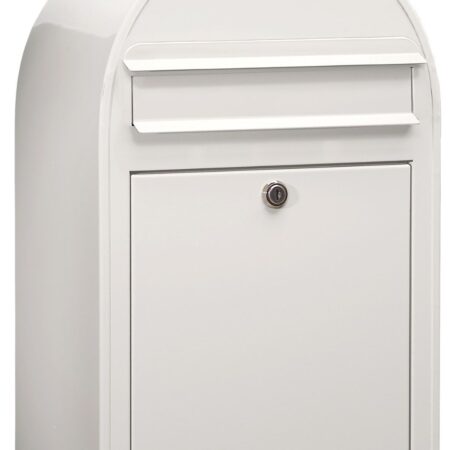 Bobi Classic wandbrievenbus staal - wit | Bobi