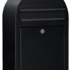 Bobi Classic wandbrievenbus staal - zwart | Bobi