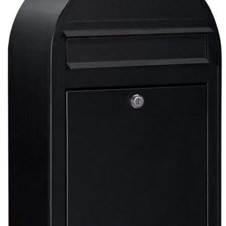 Bobi Classic wandbrievenbus staal - zwart | Bobi
