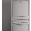 Bobi Duo wandbrievenbus - RVS | Bobi