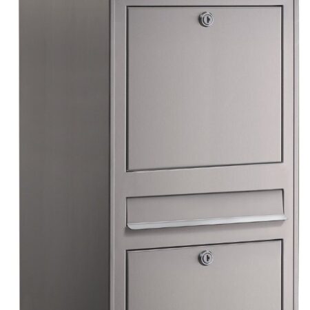 Bobi Duo wandbrievenbus - RVS | Bobi