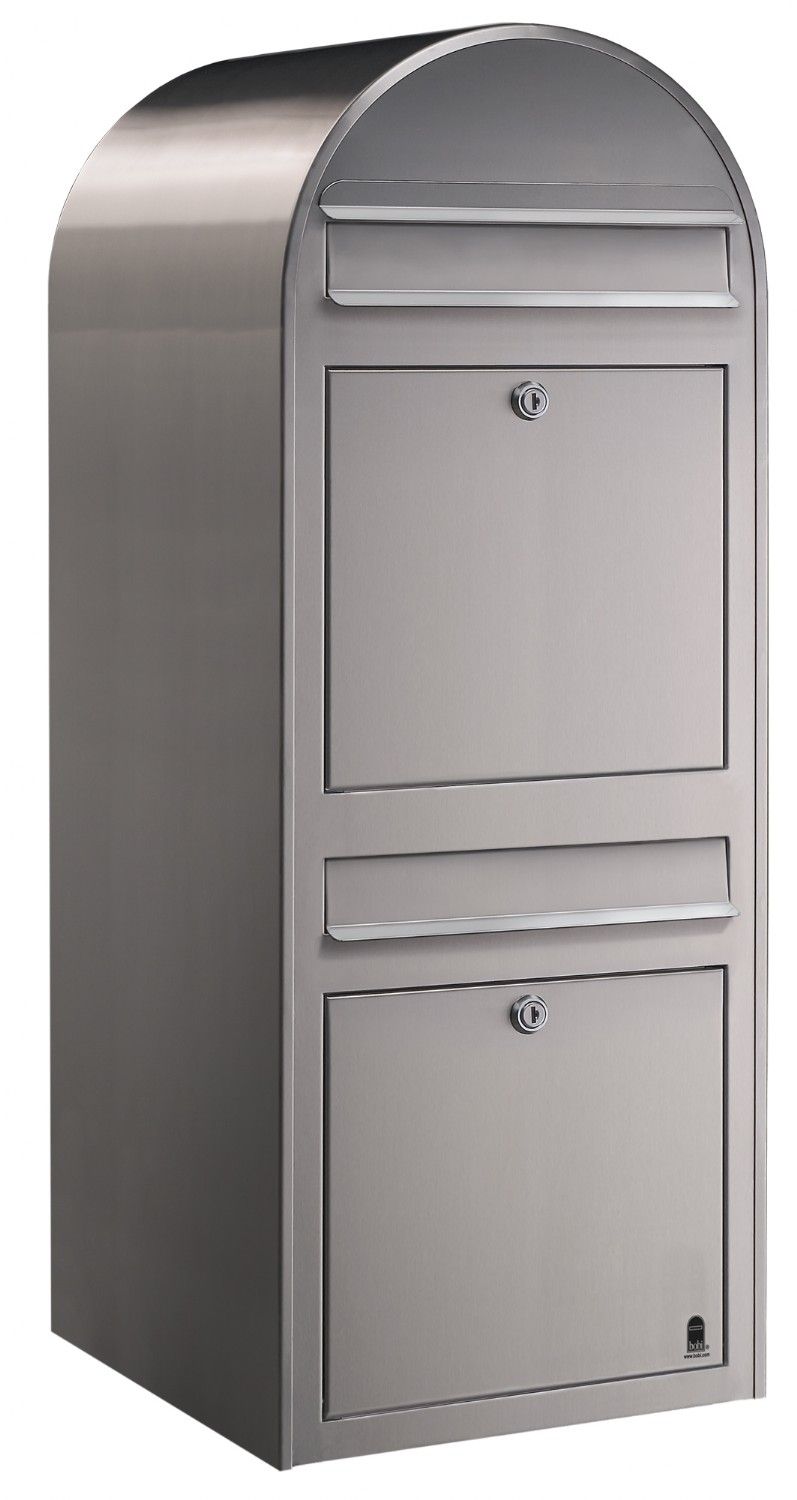 Bobi Duo wandbrievenbus - RVS | Bobi