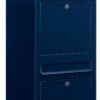Bobi Duo wandbrievenbus staal - donkerblauw | Bobi