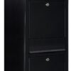 Bobi Duo wandbrievenbus staal - zwart | Bobi