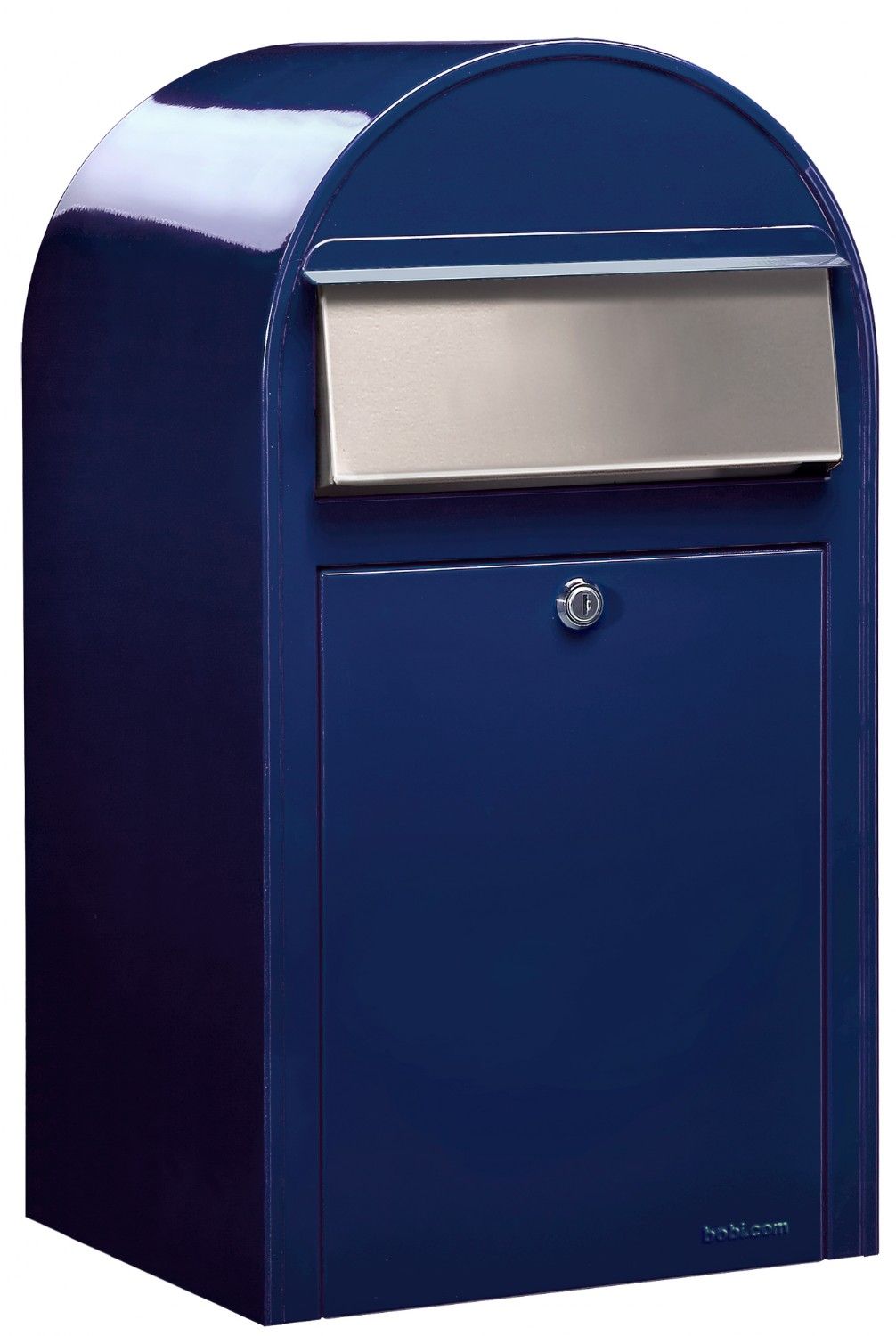 Bobi Grande wandbrievenbus staal - donkerblauw | Bobi