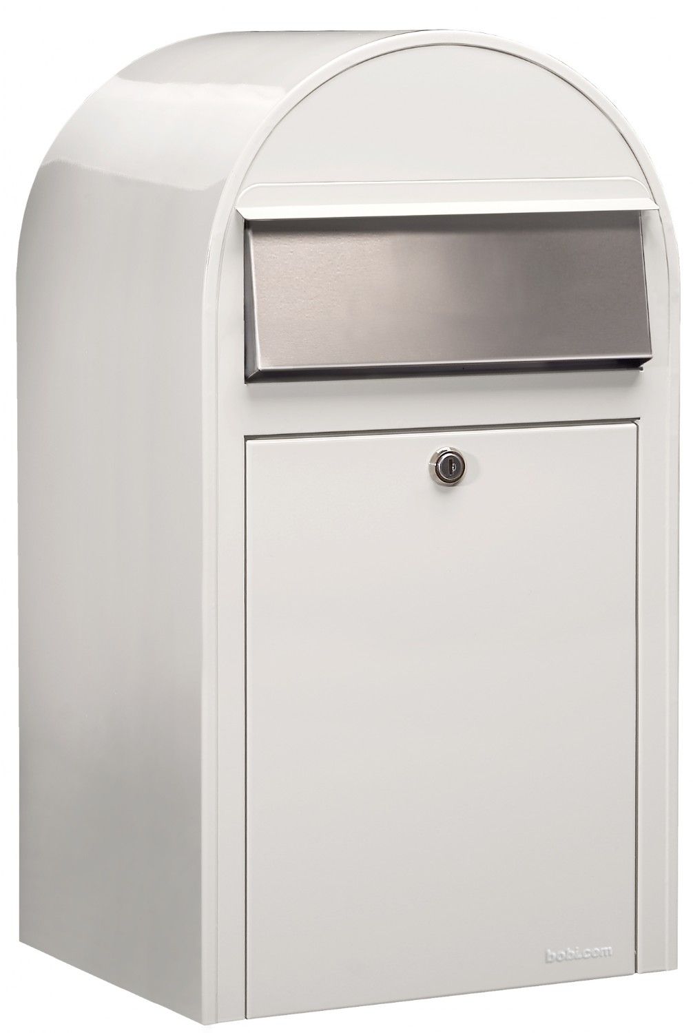 Bobi Grande wandbrievenbus staal - wit | Bobi