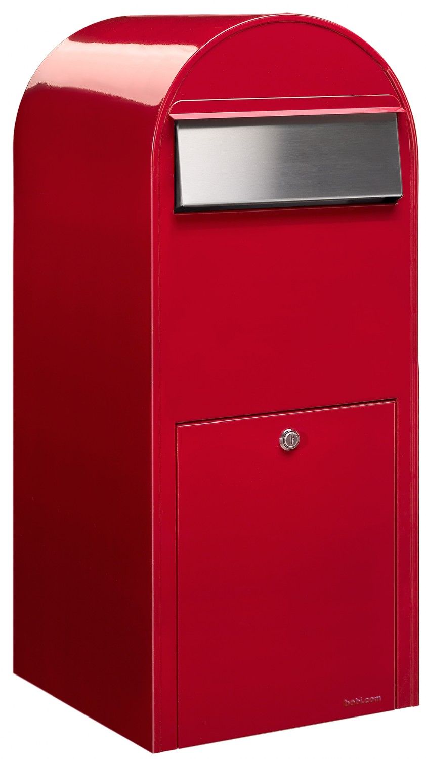 Bobi Jumbo wandbrievenbus staal - helderrood | Bobi