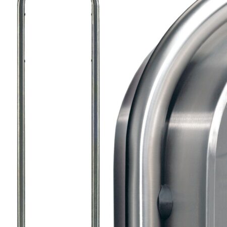Bobi Round brievenbus statief - RVS | Bobi
