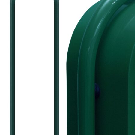 Bobi Round brievenbus statief staal - donkergroen | Bobi
