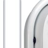 Bobi Round brievenbus statief staal - wit | Bobi