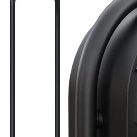 Bobi Round brievenbus statief staal - zwart | Bobi