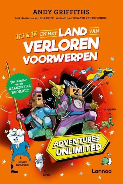 Boek Adventures Unlimited - Het Land Van De Verloren Voorwerpen |