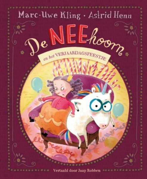 Boek De Neehoorn En Het Verjaardagsfeestje |
