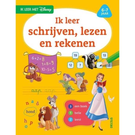 Boek Disney Ik leer met- Ik ler schrijven