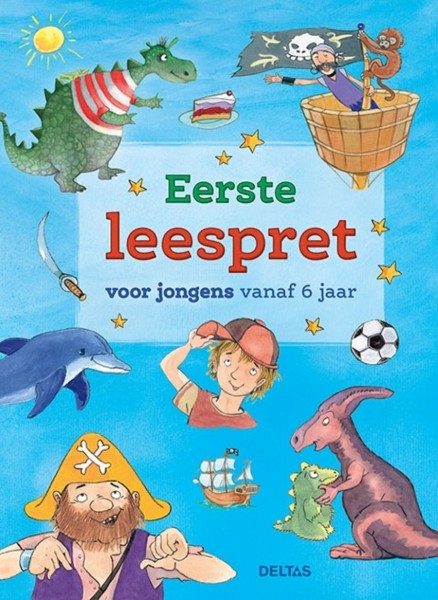 Boek Eerste Leespret voor Jongens vanaf 6 Jaar | Deltas