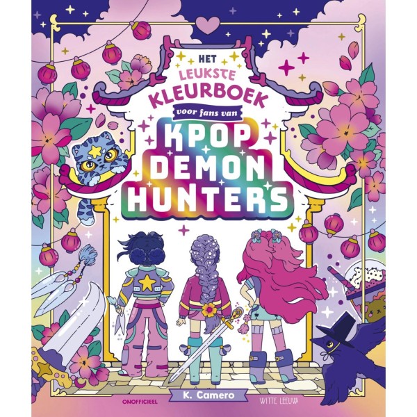 Boek Kleurboek Kpop Demon Hunters |