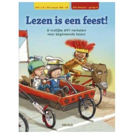 Boek Lezen Is Een Feest! AVI M4-E4 6 Verhalen | Deltas