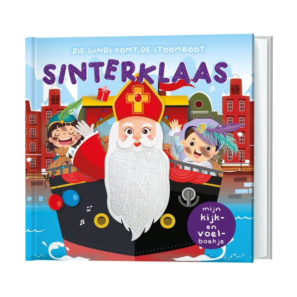 Boek Mijn Kijk En Voelboekje Sinterklaas |