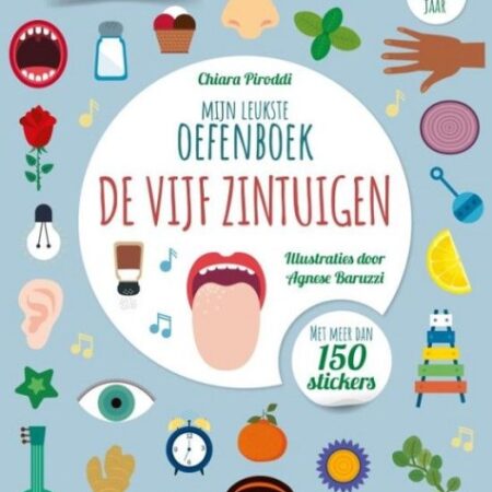 Boek Mijn Leukste Oefenboek De Vijf Zintuigen |
