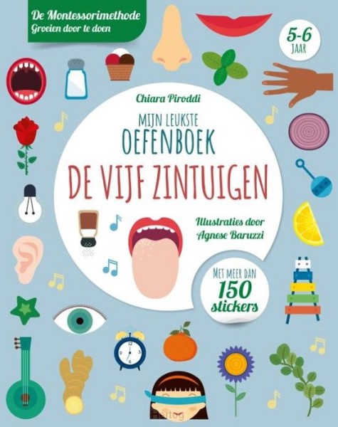 Boek Mijn Leukste Oefenboek De Vijf Zintuigen |