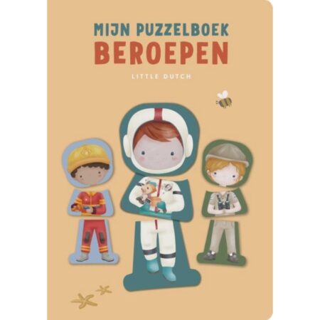 Boek Mijn Puzzelboek Beroepen Little Dutch | Little Dutch