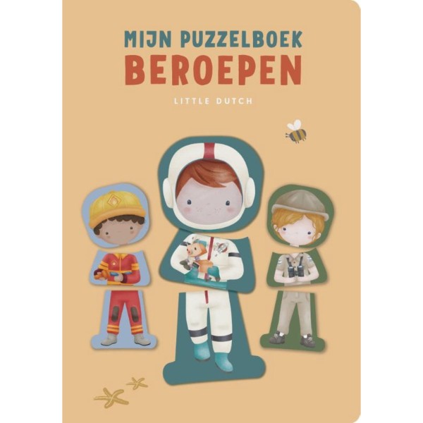 Boek Mijn Puzzelboek Beroepen Little Dutch | Little Dutch
