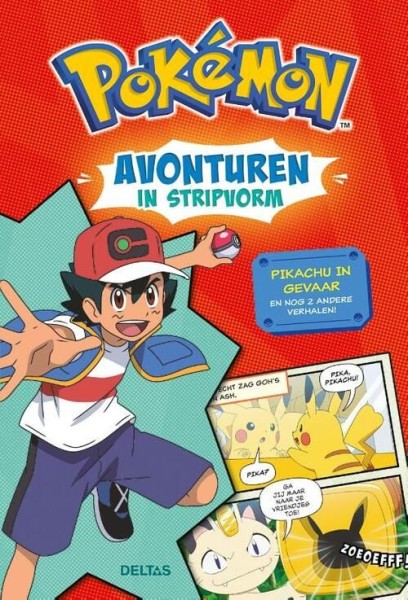 Boek Pokemon Avonturen In Stripvorm - Pikachu In Gevaar | Deltas