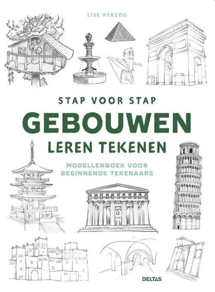 Boek Stap Voor Stap Gebouwen Leren Tekenen | Deltas
