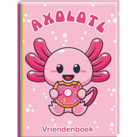 Boek Vriendenboek Axolotl |