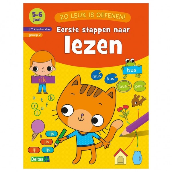 Boek Zo Leuk Is Oefenen Lezen (5-6 Jaar) | Deltas