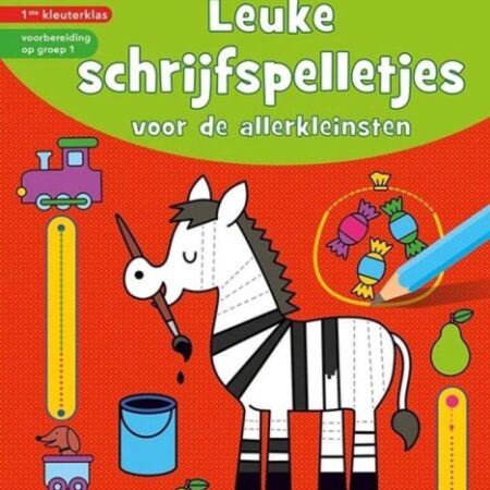Boek zo leuk is oefenen! leuke schrijfspelletjes 3-4 jaar | Deltas