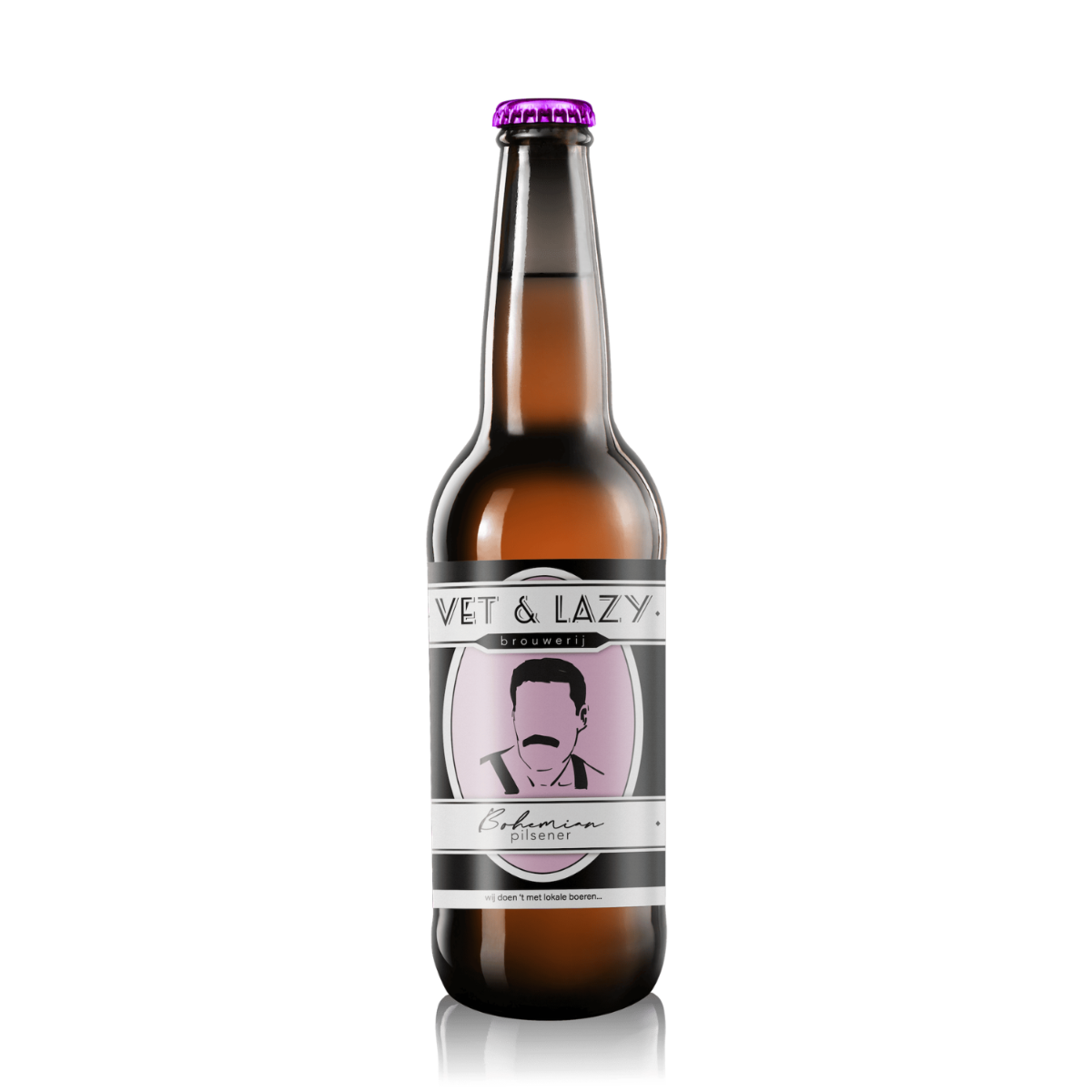 Bohemian Pilsener - 4.7% - 33cl | Vet & Lazy