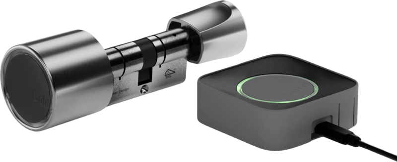 Bold Elite Smart Lock SX33 Zilver + Bold Connect