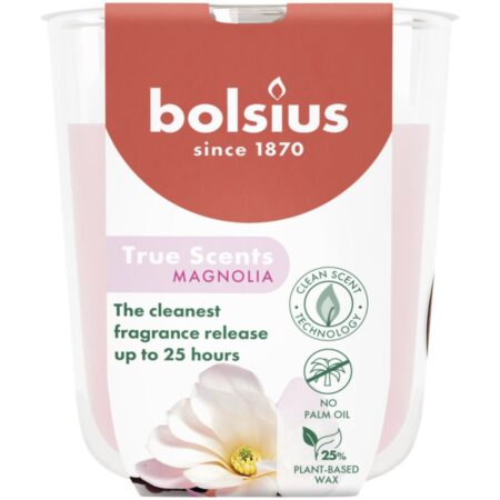 Bolsius Geurglas True Scents Magnolia 80/73 | Bolsius