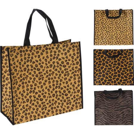 Boodschappentas 45cm dierenprint | Storage Solutions