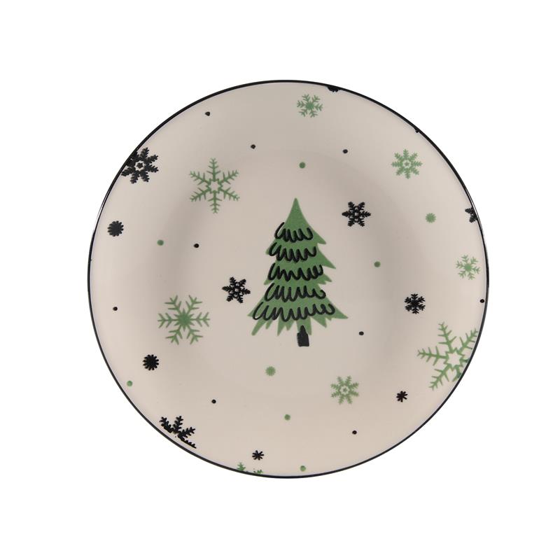 Bord everlands kunstkerstboom deco Ø19cm | Svenska Living