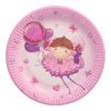 Borden Little Dancer karton Ø23cm 10st | Papstar