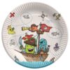 Borden Pirate Crew karton Ø23cm | Papstar
