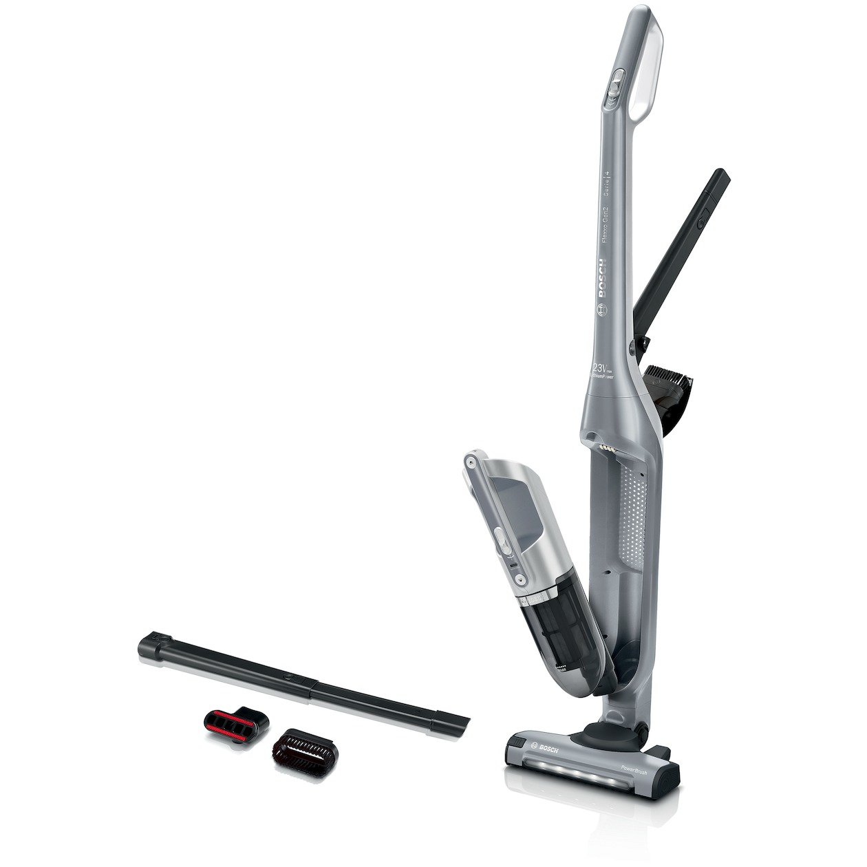 Bosch BCH3K2301 Steelstofzuiger zonder zak Zilver | Bosch