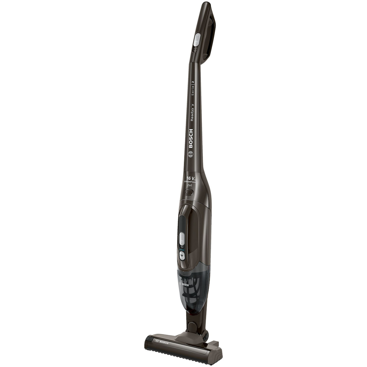 Bosch BCHF2MX16 Steelstofzuiger zonder zak Grijs | Bosch