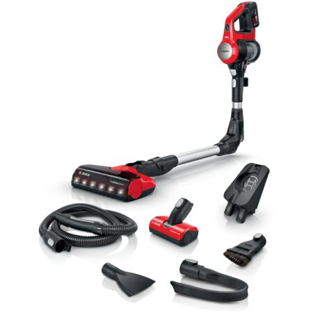 Bosch BCS711PET Unlimited 7 Steelstofzuiger zonder zak Rood | Bosch