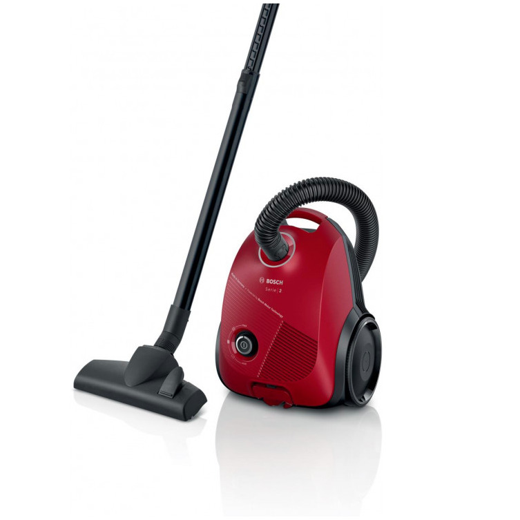 Bosch BGBS2RD1 Stofzuiger met zak Rood | Bosch