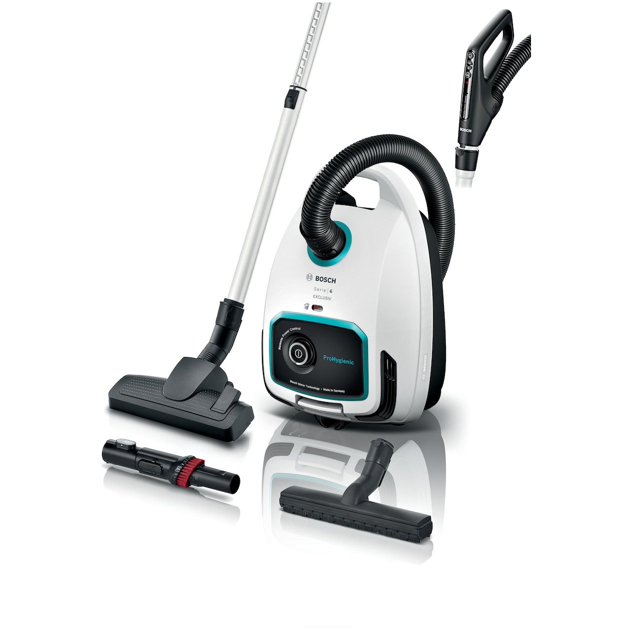 Bosch BGL6HYG2 Stofzuiger met zak Wit | Bosch