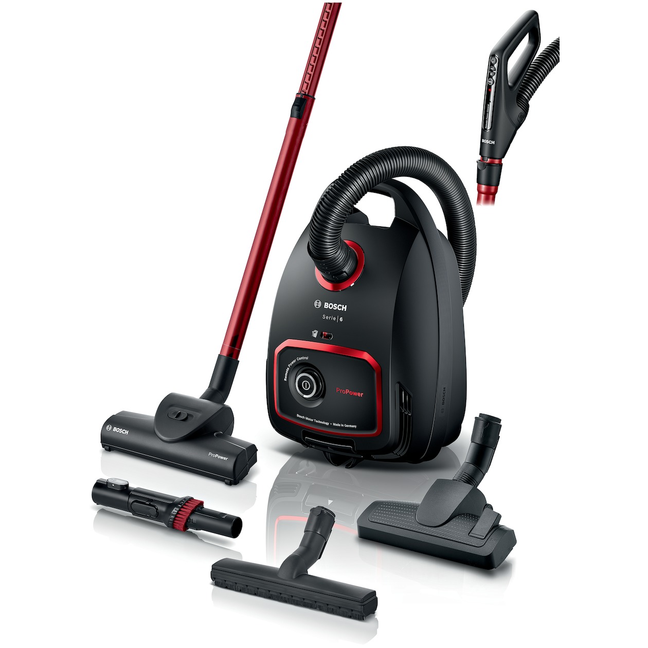 Bosch BGL6POW2 ProPower Stofzuiger met zak Zwart | Bosch