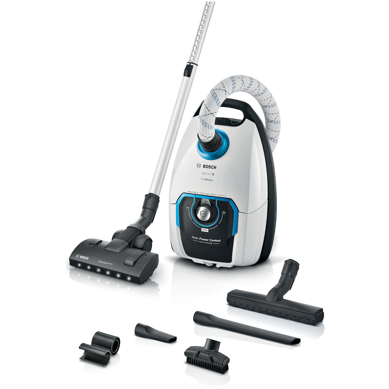 Bosch BGL8SIL1L Stofzuiger met zak Zwart | Bosch