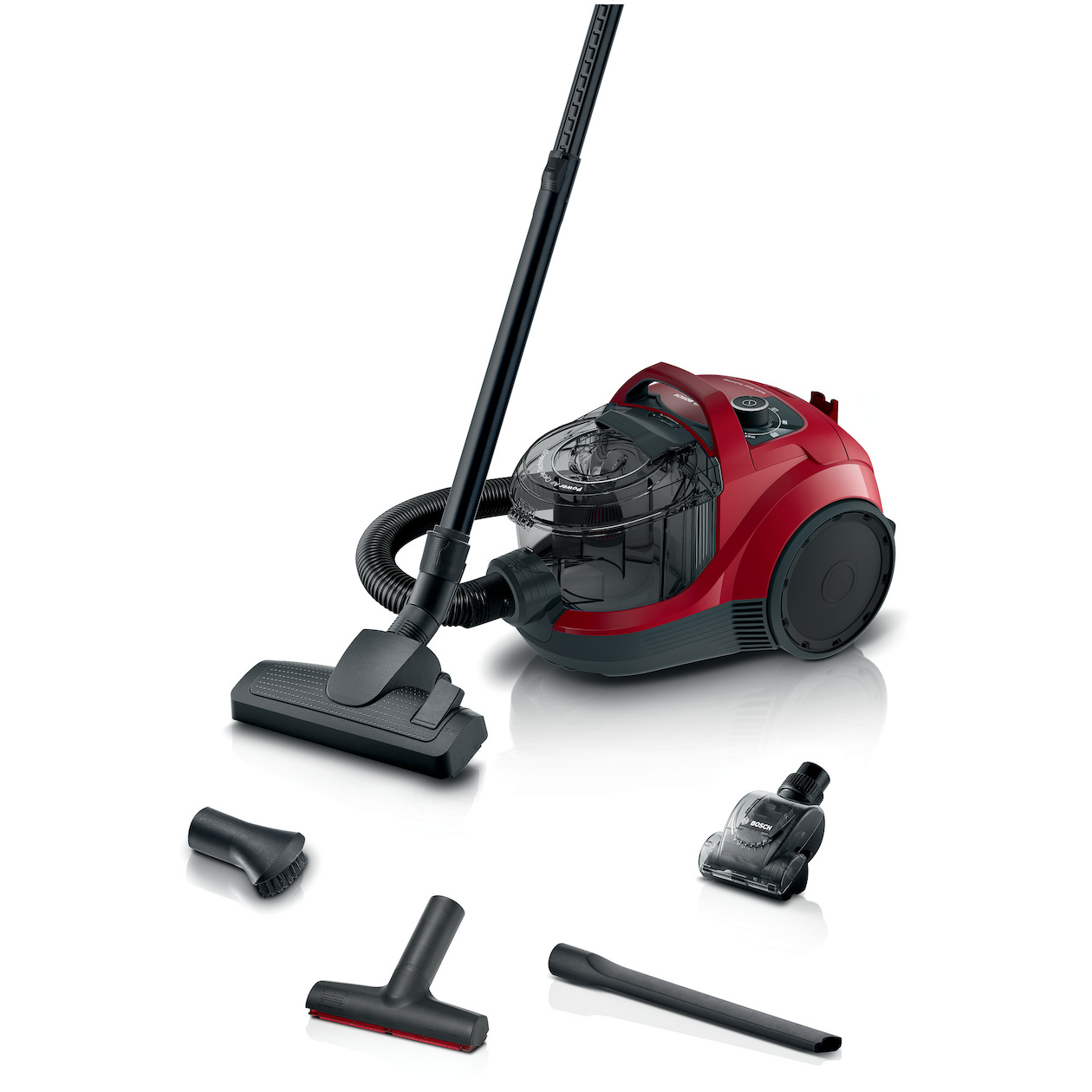 Bosch BGS21CAR Stofzuiger zonder zak Rood | Bosch