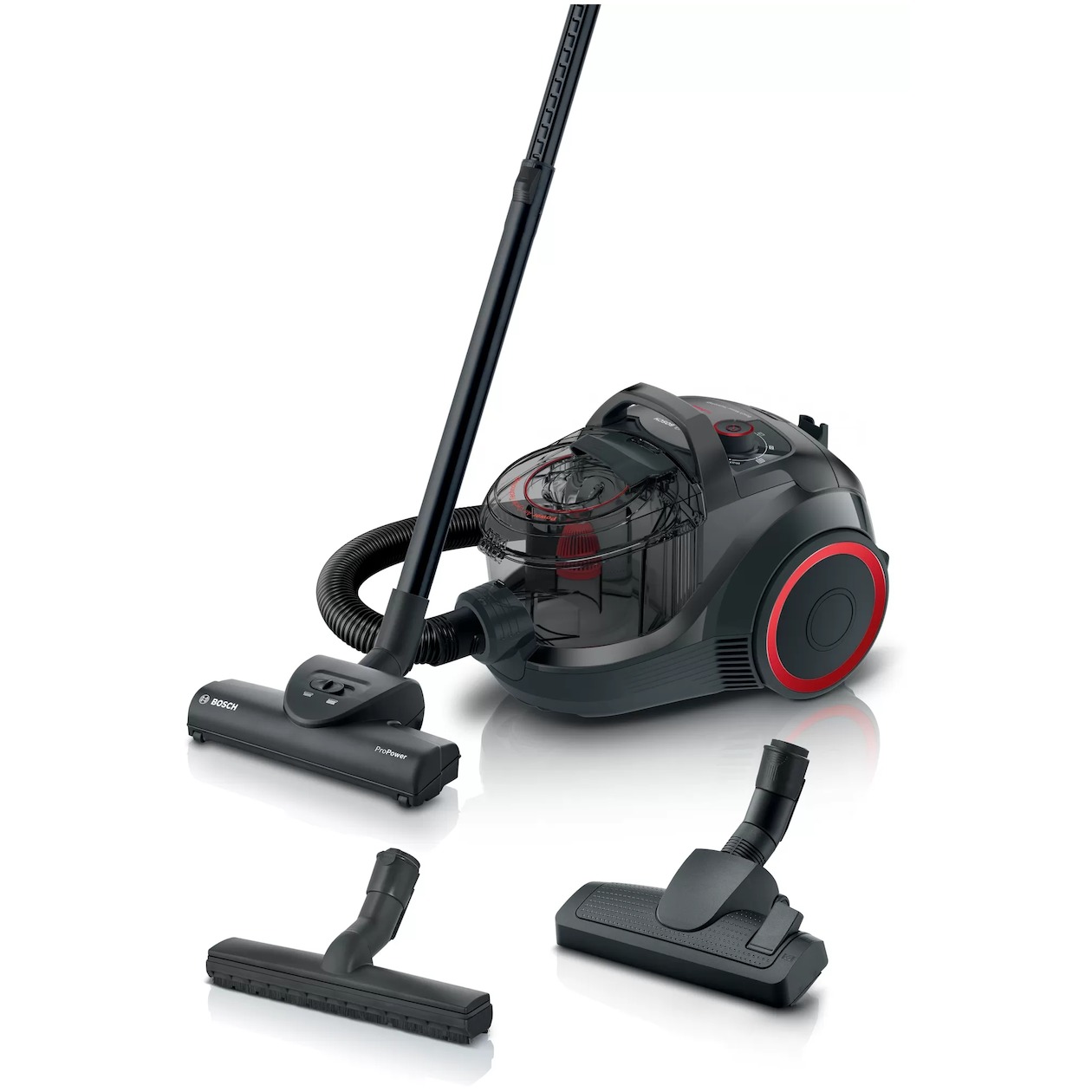 Bosch BGS21POW2 Stofzuiger zonder zak Zwart | Bosch