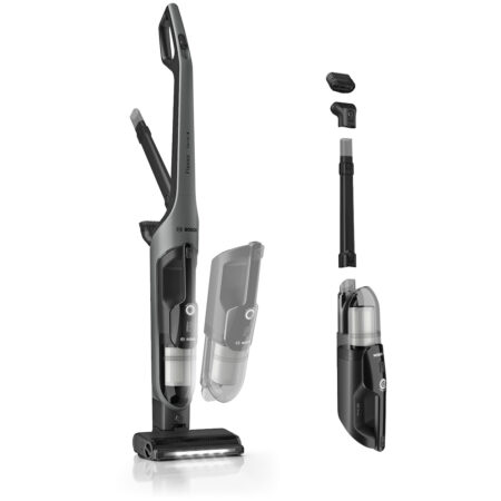 Bosch BHH4GN28 Steelstofzuiger zonder zak Grijs | Bosch